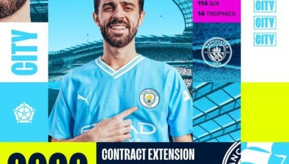 开云体育App-曼城与贝尔纳多·席尔瓦续约 新合同签至2026年