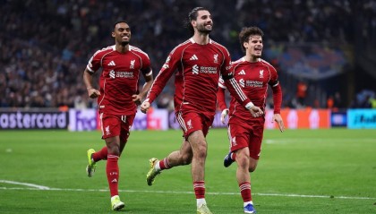 已13场不败！利物浦3-0马赛 欧冠获2连胜升第4 索博任意球贴地斩